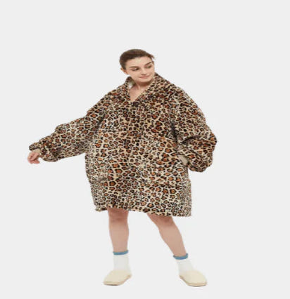 woozies™ Originals — Blanket Hoodie in Faux Lamb Fleece (One Piece)