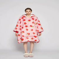 woozies™ Originals — Blanket Hoodie in Faux Lamb Fleece (One Piece)