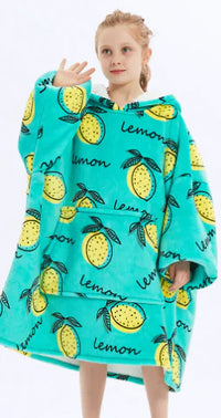 woozies™ Originals — Blanket Hoodie in Faux Lamb Fleece (One Piece)