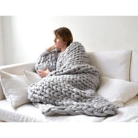 Photography Props Sofa Blanket Decorative Blanket