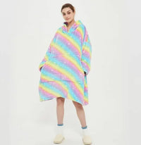 woozies™ Originals — Blanket Hoodie in Faux Lamb Fleece (One Piece)