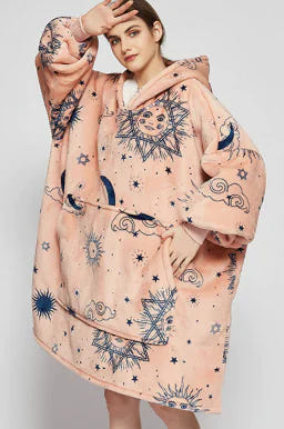 woozies™ Originals — Blanket Hoodie in Faux Lamb Fleece (One Piece)