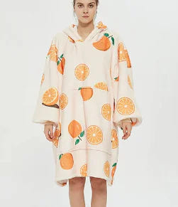 woozies™ Originals — Blanket Hoodie in Faux Lamb Fleece (One Piece)